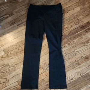 Skechers GOwalk Black Bootcut Athletic Pants – Size Large